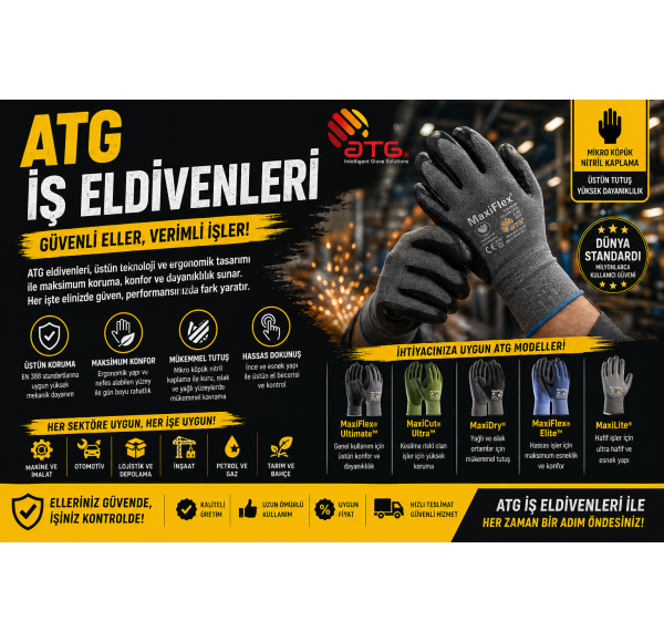 atg iş eldiveni banner