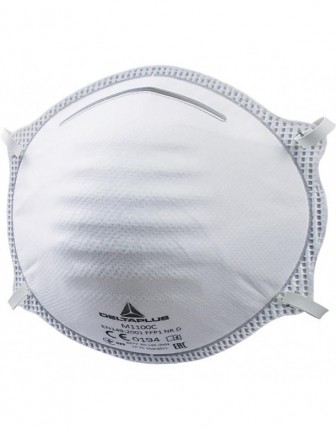 Delta Plus Ffp1 Konik Ventilsiz M1100 Toz Maskesi 20'Lİ