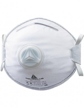 Delta Plus Ffp1 Konik Ventilli M1100V Toz Maskesi 10'LU