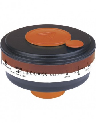 Delta Plus M9000 A2P3 4lü Yedek Gaz ve Toz Filtresi