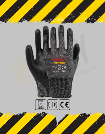 Beybi CF510C Köpük Nitril Kaplı Kesilmeye Dirençli Eldiven