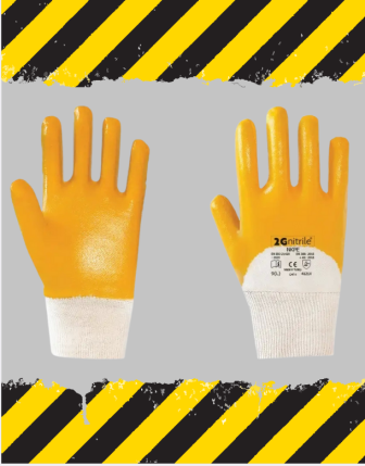 2G Nitril Eldiven Sarı - Nkpe