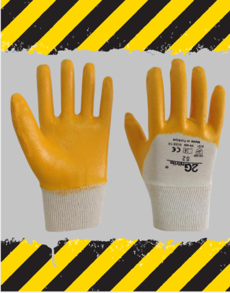 2G Nitril Eldiven Sarı - S