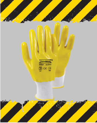 ÜNİVERSAL NİTRİL ELDİVEN - TAM KAPLAMALI 8804