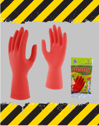 Derby Bulaşık Eldiveni - Ekstra Güçlü D-100