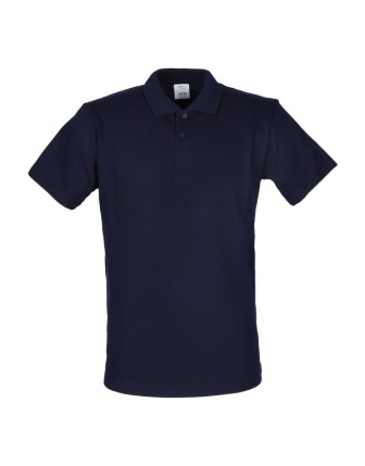 Polo Yaka Lacivert T-Shirt
