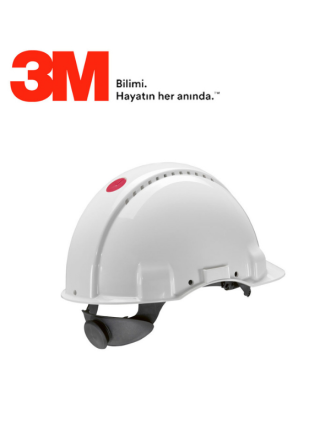 Peltor G3000 Vidalı Baret Beyaz Renk