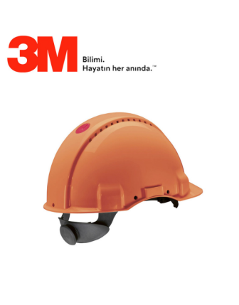 Peltor G3000 Vidalı Baret Turuncu Renk