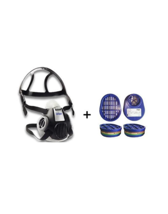 Drager X-plore 3300/s Yarım Yüz Gaz Maskesi + 6738816 A1b1e1k1 Filtre 3300/S+6738816