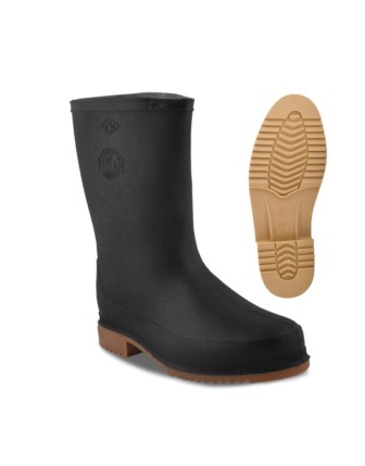 KREP SİYAH KISA ÇİZME