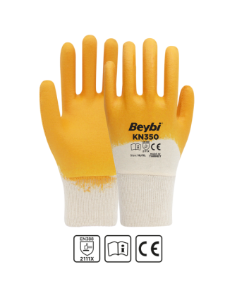 Beybi KN350 Pamuk Nitril Eldiven