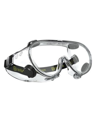 Baymax S1551 Quattro Tam Kapalı Ventilli Gözlük Şeffaf