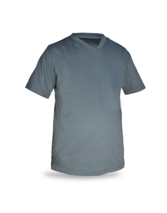 İş Elbisesi Penye T-shirt V yaka Cepsiz