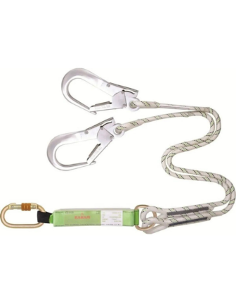 Karam Şok Emici Çiftli Örgülü İp