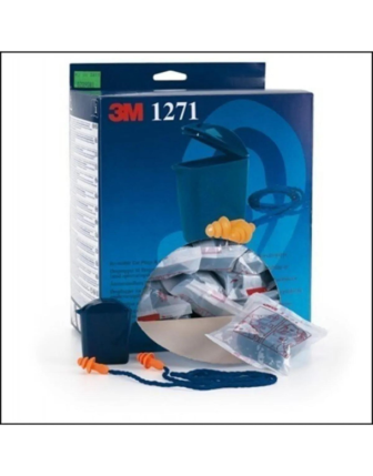 3M 1271 Yıkanabilir İpli Kulak Tıkacı 50'li