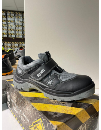 Trigon MC Siyah Cırtlı İş Ayakkabısı