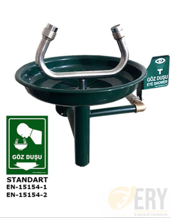 Acil Göz Yıkama Ve Duş Üniteleri Kapaklı