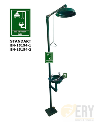 Boy Tip Yere Monte Göz Ve Vücut Duşu Kombine Duş Paslanmaz Çelik El KumandaIı Gavlanizli