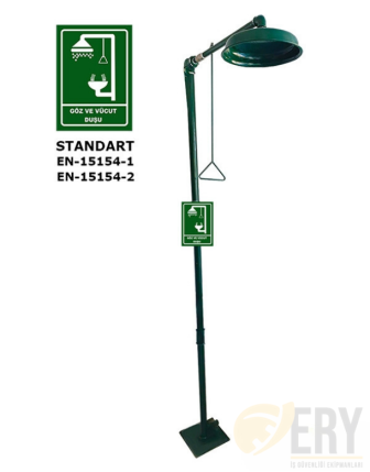 Boy Tip Yere Monte Vücut Duşu Kombine Duş Paslanmaz Çelik El Kumandalı Galvenizli