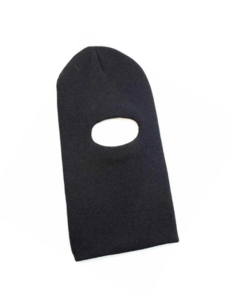 Yün Kar Maskesi Siyah (Standart Beden)