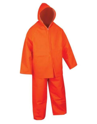 Balıkçı Takım Yağmurluk Turuncu Renk