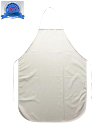 Çok Amaçlı Boyun Askılı Bel Bağlamalı Pvc Önlük (Beyaz) 70x110 cm