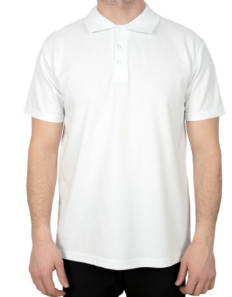 Polo Yaka Beyaz T-Shirt