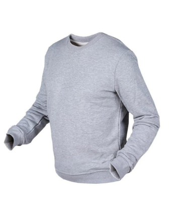 Yuvarlak Yaka Sweat Gri