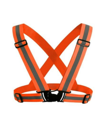 Yüksek Görünümlü Pratik İkaz Yeleği Turuncu