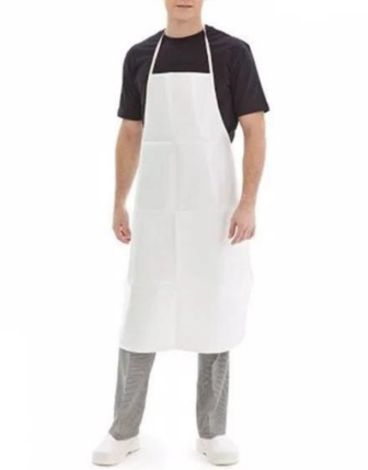 Pvc Askılı Önlük Beyaz