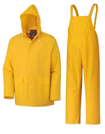 Gırgır Modeli Balıkçı Yağmurluk Sarı