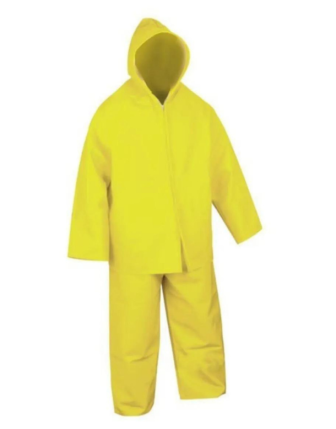 Balıkçı Takım Yağmurluk Sarı