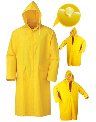 Pvc Sarı Yağmurluk 32 mm