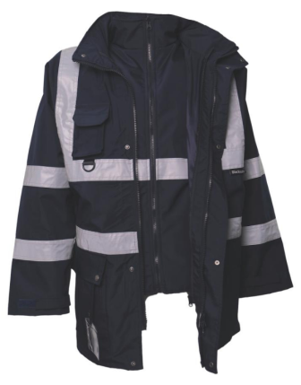 Blacksafe 300D Oxford 5+1 Lacivert Reflektörlü Parka