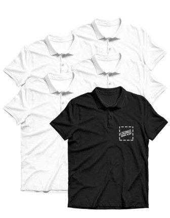 Firmalara Özel Polo Yaka Tişört - 10 Adet