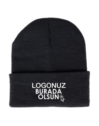 Nakışlı Bere - Lacivert 1.Kalite