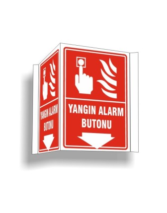 Panoramik Yangın Alarm Butonu Levhası