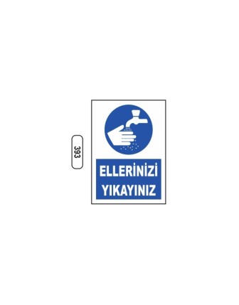 Ellerinizi Yıkayınız Levhası