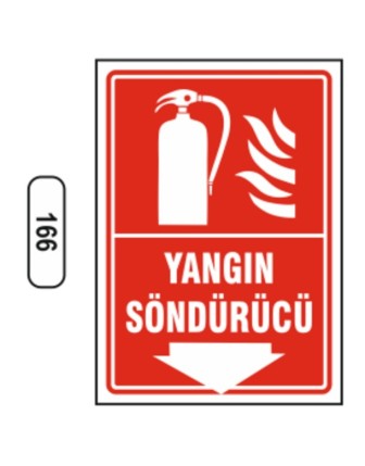 Yangın Söndürücü Levhası