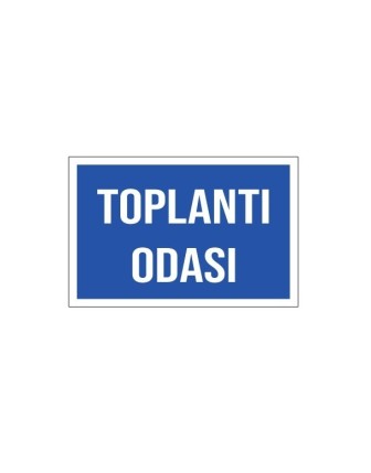 Toplantı Odası Levhası