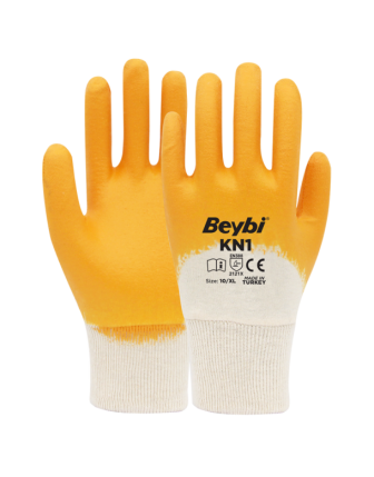 KN1 Pamuk Nitril Eldiven