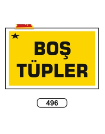 Boş Tüpler Levhası