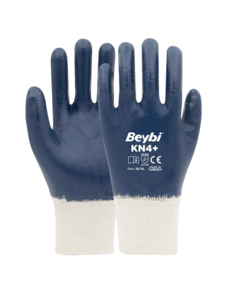 KN4+ Pamuk Nitril Eldiven
