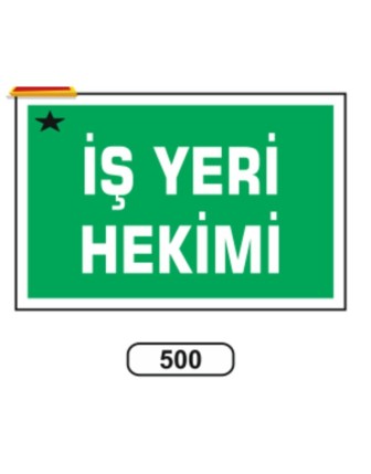 İş Yeri Hekimi Levhası