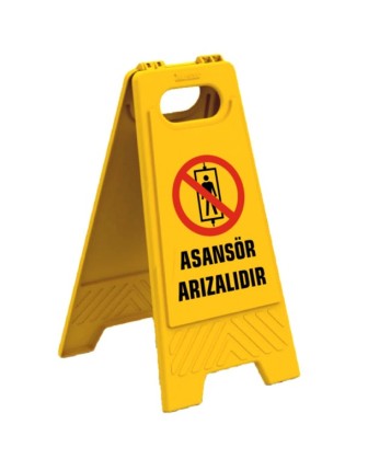 Asansör Arızalıdır Levhası