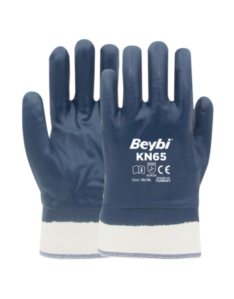 KN65 Pamuk Nitril Eldiven