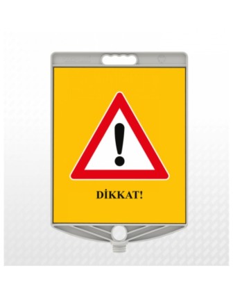 Dikkat ! Duba Üstü Uyarı Levhası