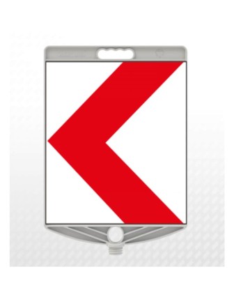 Keskin Viraj Duba Üstü Uyarı Levhası