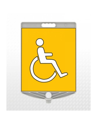 Engelli Alanı Duba Üstü Uyarı Levhası