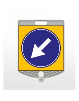 Mecburi Yön Duba Üstü Uyarı Levhası